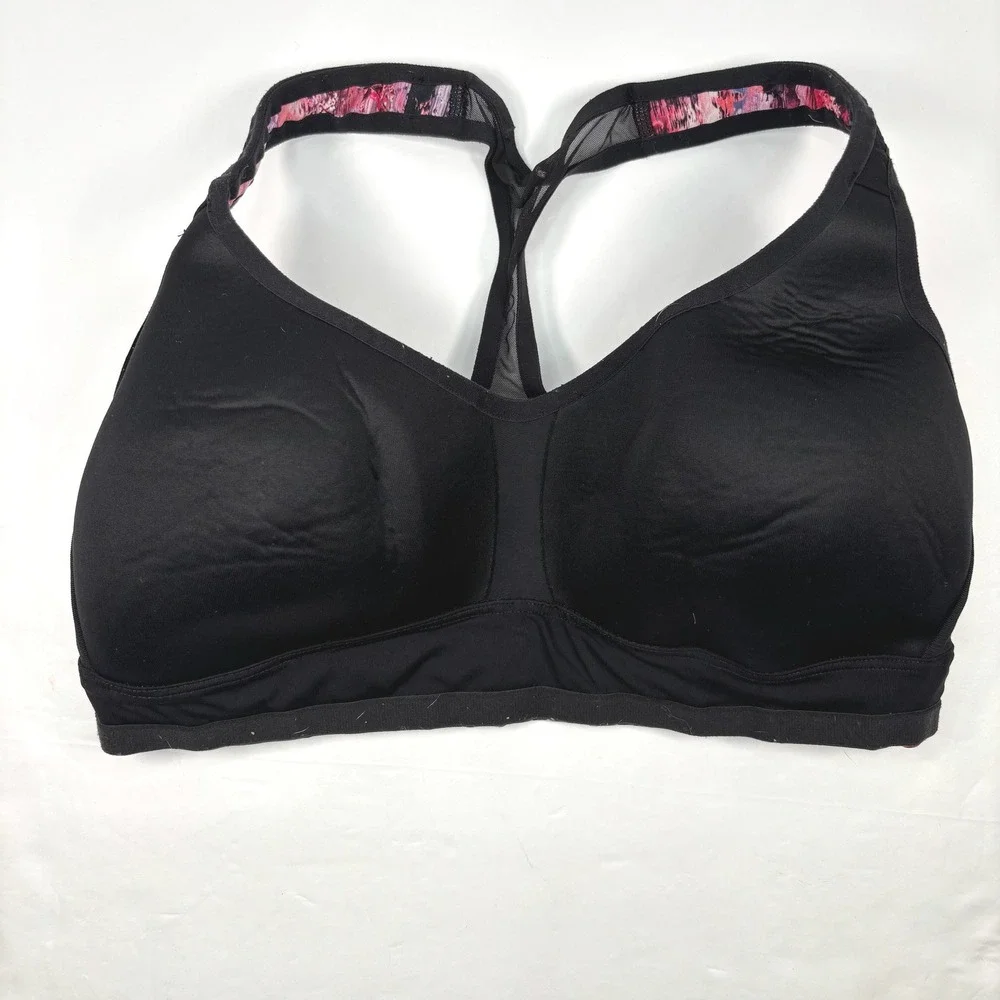 Lululemon Women Small Speed Up Dahliascape Sport Bra Floral Racerback Athleisure
